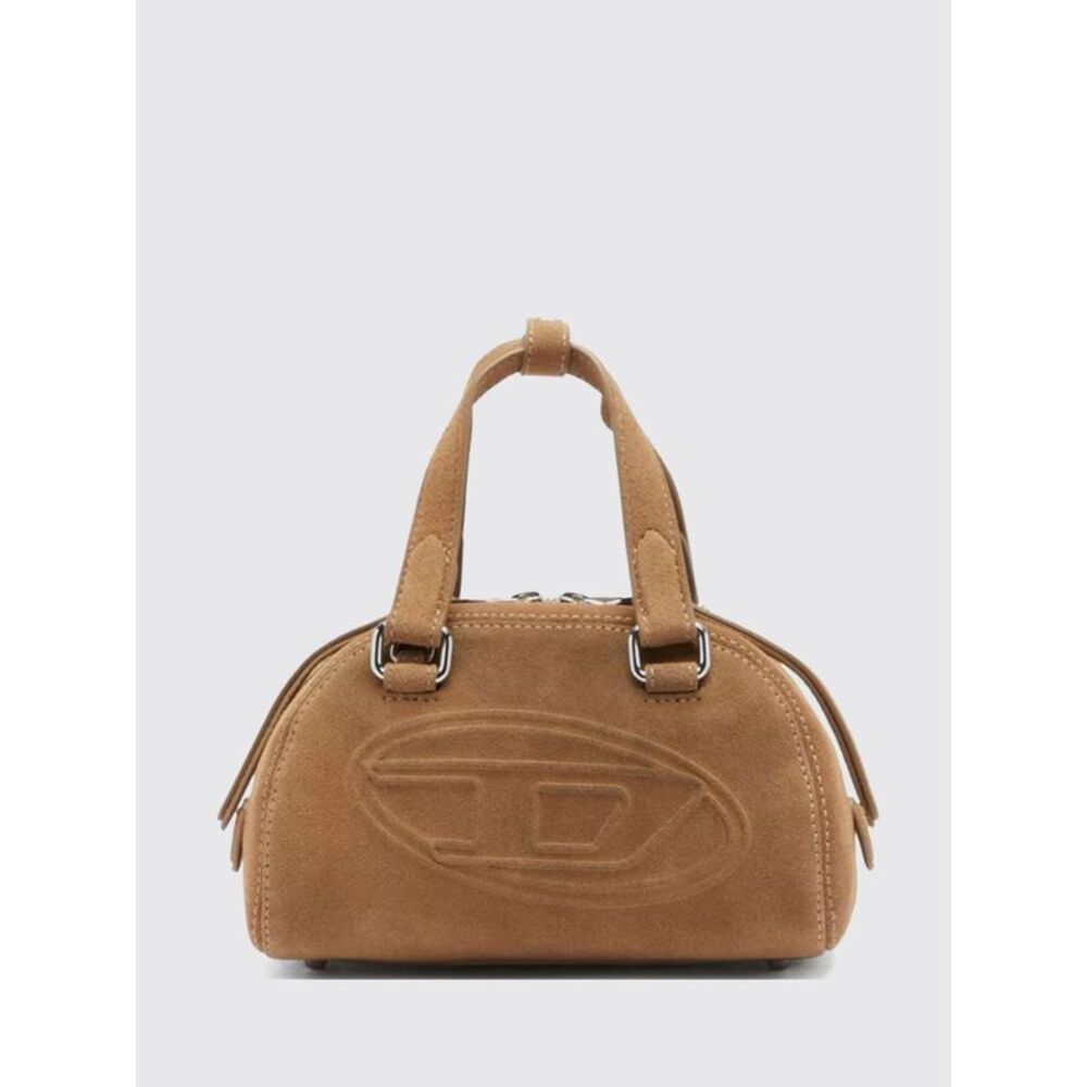 Diesel Women Diesel 1Dr Dome Suede Mini Handbag With Oval D Logo